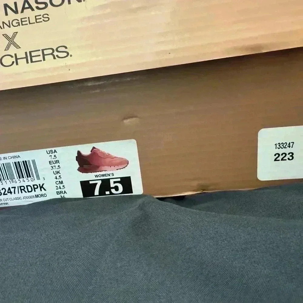 Mark Nason Pink Sneakers - Picture 6 of 7